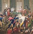 Arrestaasje fan Robespierre yn de nacht fan 9 Thermidor, 27 july 1794 (Jean-Joseph-François Tassaert)