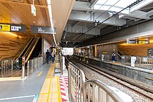 Ikegami Station Platform