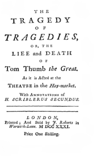 <i>The Tragedy of Tragedies</i>