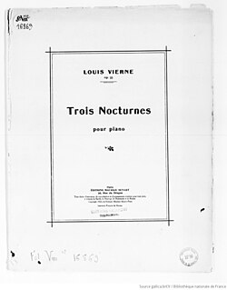 Image illustrative de l’article Nocturnes de Vierne