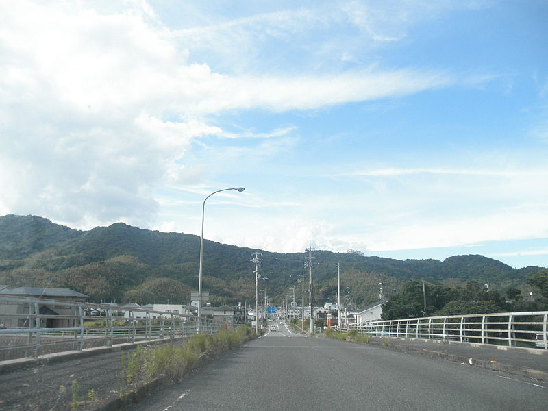 File:Tsunominetown 長浜 Anancity Tokushimapref Tokushimaprefectural road 285 Ebisuyama Nakabayashi Tomioka port line No,1.JPG