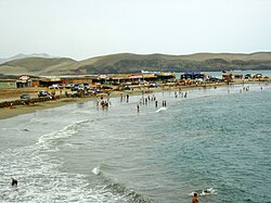 Bathing beach Balneario de Tuquillo