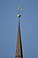 Deutsch: Spitze des Turmes der Hauptkirche St. Petri in Hamburg-Altstadt. This is a photograph of an architectural monument. It is on the list of cultural monuments of Hamburg, no. 52