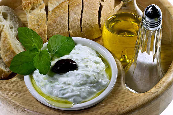 Tzatziki yoghurt sauce