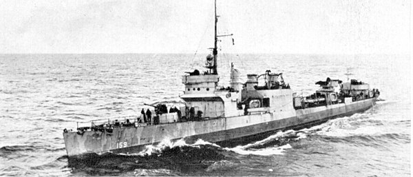 USS Schenck at sea
