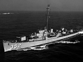 Naifeh in 1956. USS Naifeh (DE-352) underway at sea on 28 January 1956 (80-G-689312).jpg