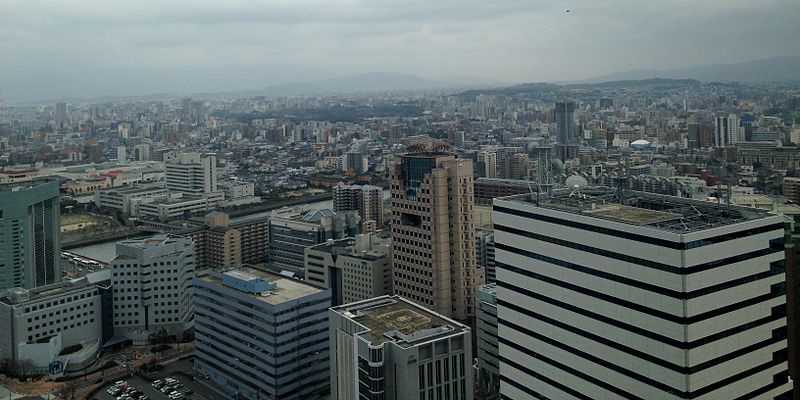 File:Urban Area of Fukuoka City from Fukuoka Tower.JPG