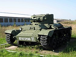 піхотний танк Valentine VI в танковому музеї, Кубинка