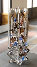 Émile Gallé: Skleněná váza (kolem 1880)
