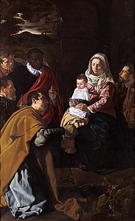 <i>Adoration of the Magi</i> (Velázquez) 1619 Baroque painting by Diego Velázquez