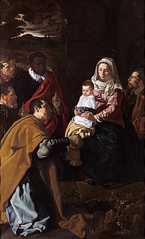 Velázquez - Adoración de los Reyes (Museo del Prado, 1619) .jpg