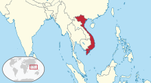 Description de l'image Vietnam in its region.svg.