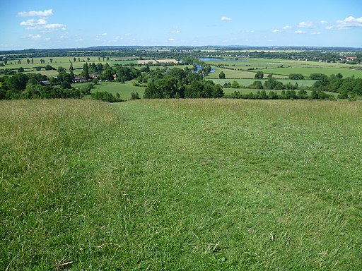 View from Wittenham Clumps - geograph.org.uk - 2480955