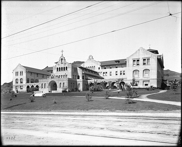 Immaculate Heart Convent and College – later High School c.1907