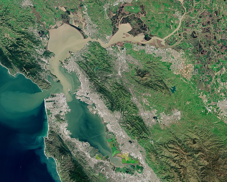 File:View of the Bay Area and the Californian Delta.jpg