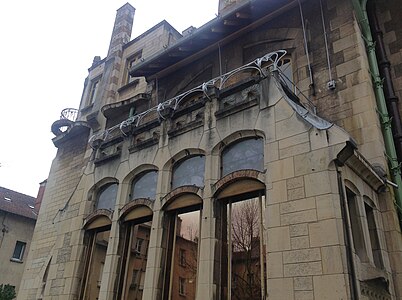 The Villa Majorelle in Nancy