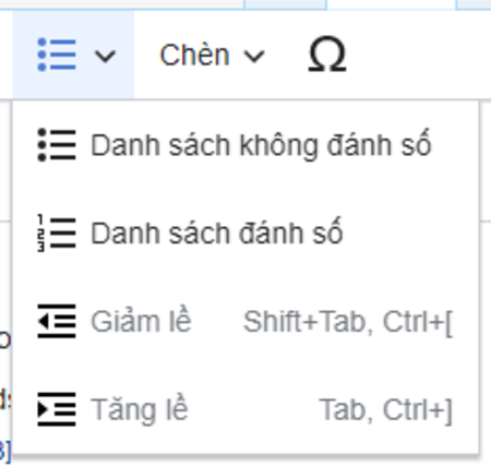 Tập_tin:VisualEditor_Toolbar_Lists_and_indentation-vi.png