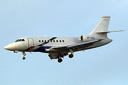 Dassault Falcon 2000 der ehemals Lion Air Service