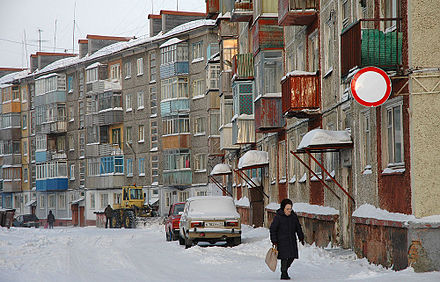 The city of Vorkuta