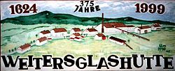 Weitersglashütte um 1910