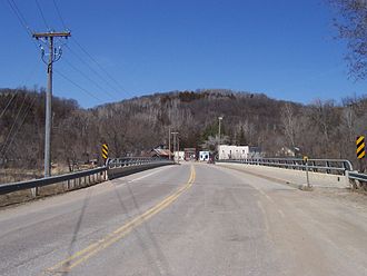 Welch as seen from across the Cannon River Welch 2.jpg