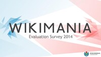 New Case study in the community: Wikimania London Survey Results