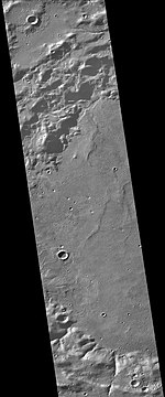 West side of Vogel Crater, as seen by CTX camera (on Mars Reconnaissance Orbiter)