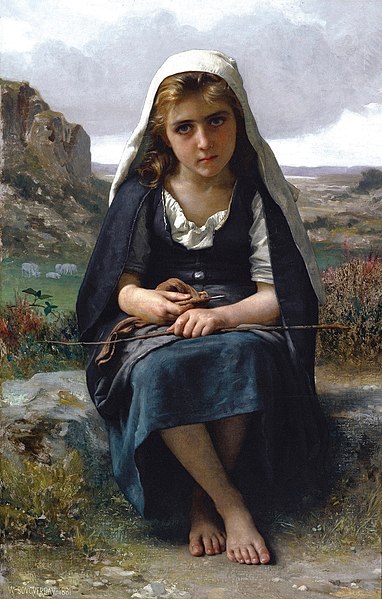 File:William-Adolphe Bouguereau (1825-1905) - The Shepherdess (1881).jpg