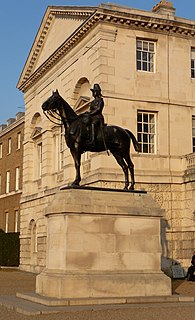 Equestrian statue of the Viscount Wolseley Equestrian statue in London, England, U.K.