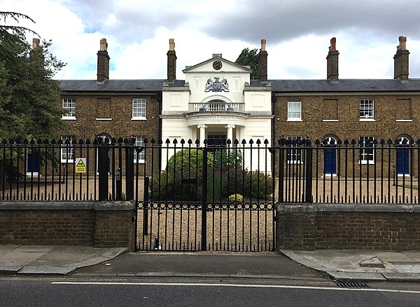 Worshipful Company of Goldsmiths' Alms Houses, Acton, 1812.