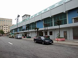 East Stand entrance