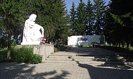 Памятник на месте падения Ан-12