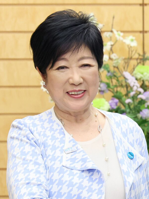 Image: Yuriko Koike 20230407menkai 01