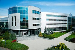 Polpharma pharmaceutical company, in Starogard Gdański