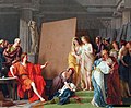 Zeuxis malt die Helena für den Heratempel zu Kroton von François-André Vincent