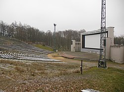 Amfiteátr před rekonstrukcí v roce 2014