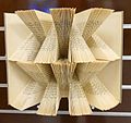 Zweistufiges Book-Origami