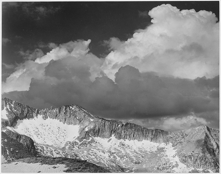 File:"Clouds - White Pass, Kings River Canyon (Proposed as a national park)," California, 1936., ca. 1936 - NARA - 519938.jpg