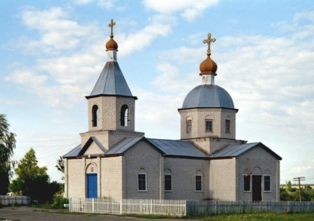 Поселковая община. Храм село Николаевка. Николаевка Двуречанский район. Харьковская область село Николаевка. Храм в Николаевке Донецкой области.