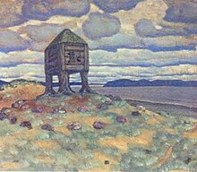 Nicholas Roerich The Hut of Death, 1905 Nikolai Rerikh - Izba smerti.jpg