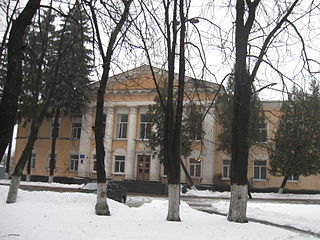 Oster City in Chernihiv, Ukraine