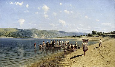 Tonya en el Dniéper (1888)