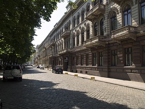 The Londonskaya Hotel, on Odessa's magnificent Primorsky Bulvar, is one of the city's landmark buildings