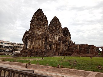 Phra Prang Sam Yot, a Khmer temple in Lopburi province※