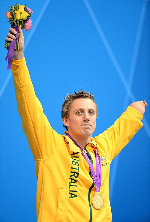 Cowdrey, gold medallist. at the 2012 London Paralympics