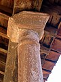 Detalle arquitectónico en la ermita de la «Inmaculada Concepción» en Puebla de San Miguel (Valencia), año 2006.