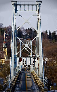 Kingston–Port Ewen Suspension Bridge