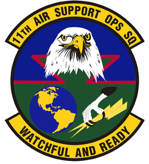 <span class="mw-page-title-main">11th Air Support Operations Squadron</span> United States Air Force squadron