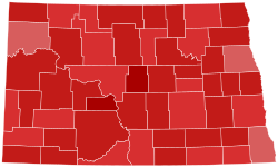 1916 North Dakota gubernur hasil pemilihan peta oleh county.svg