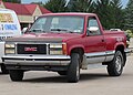 1990 GMC Sierra K-1500 SLE Sportside, front left view